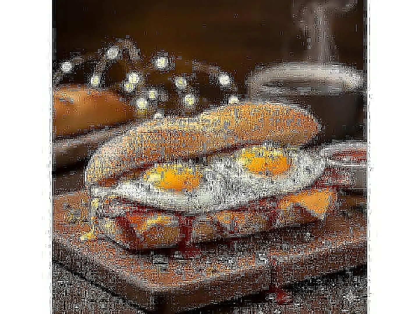 Sunny Side Up Egg Sandwich
