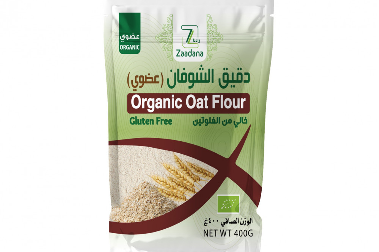 Zadna Organic Oat Flour 400g