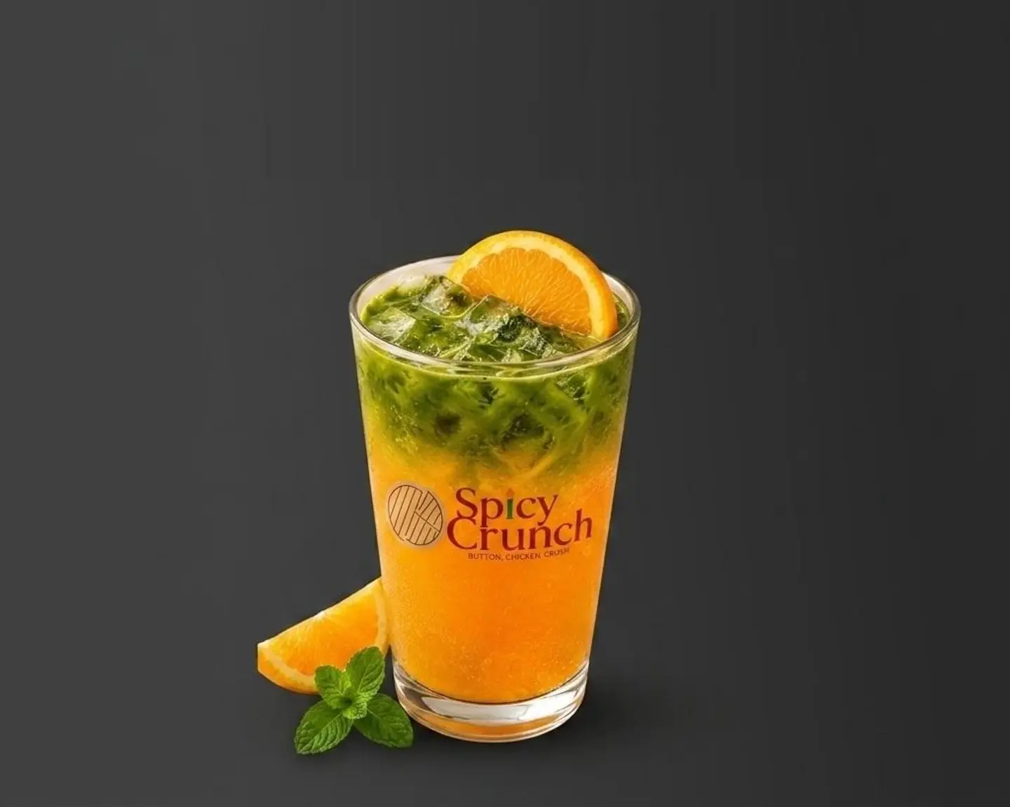 Green Glow Orange