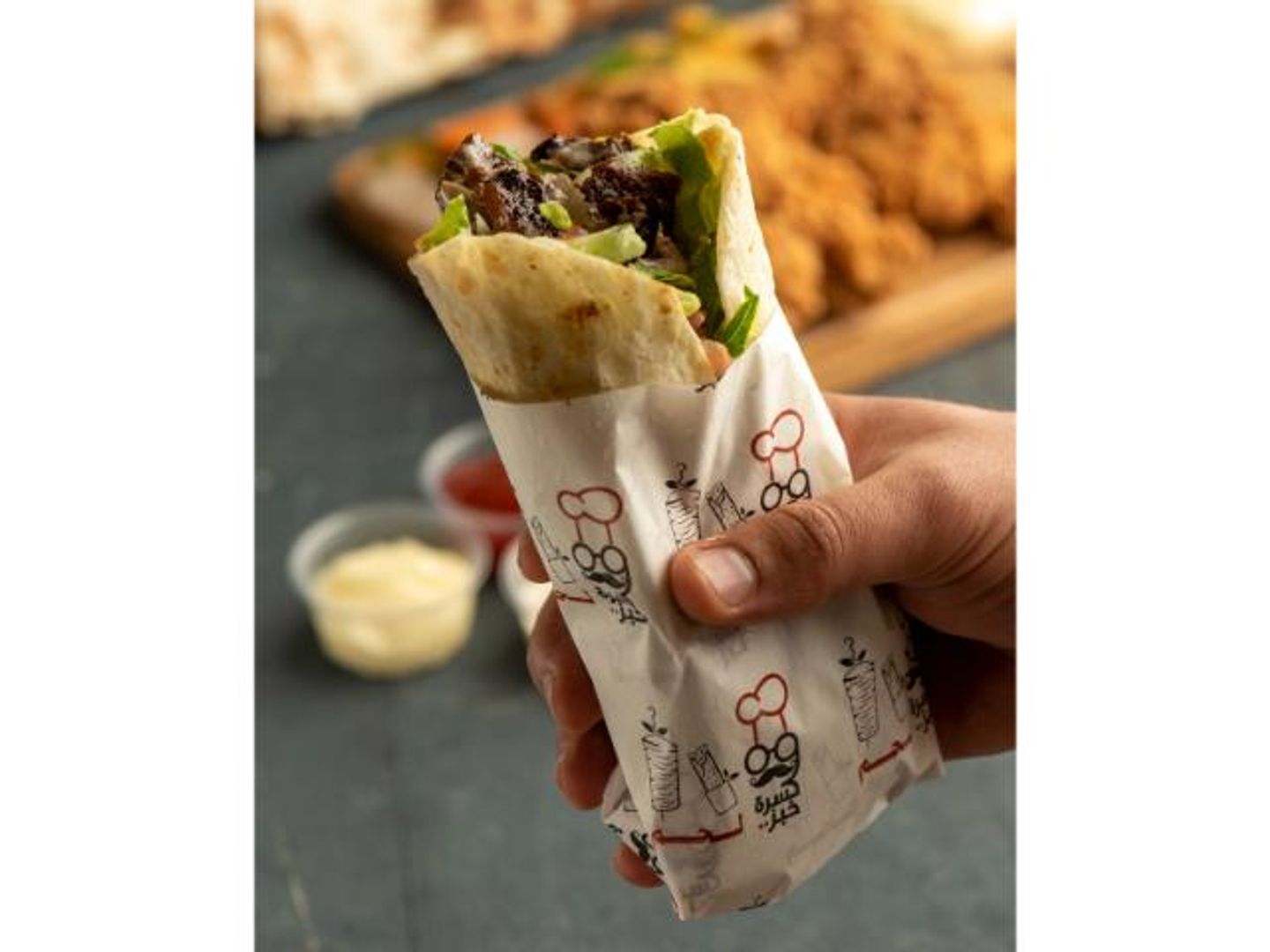 شاورما لحم