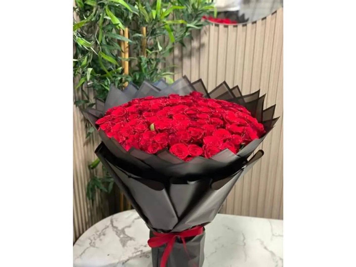Red Heart Bouquet