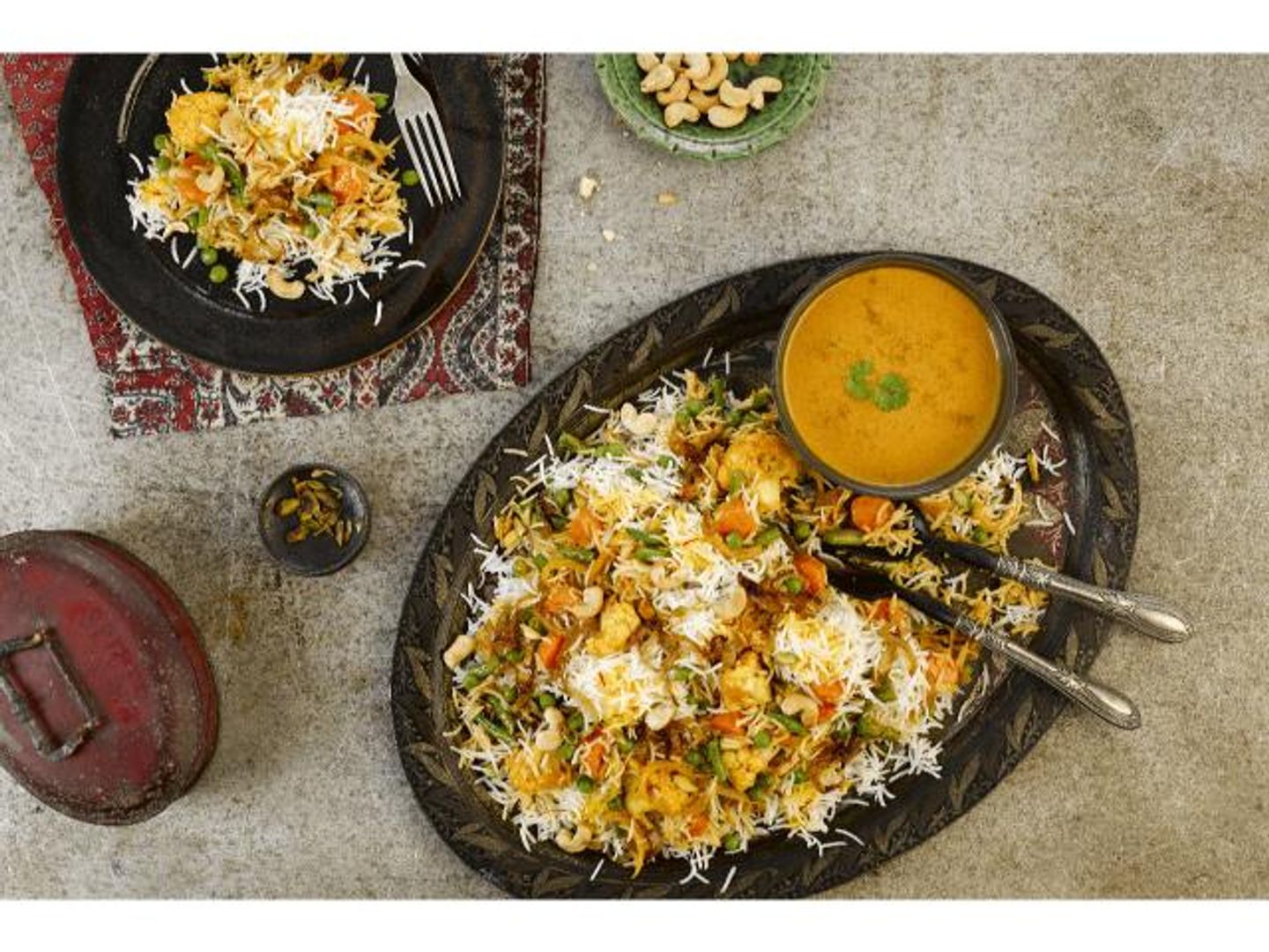 Dum Biryani With Vegetables