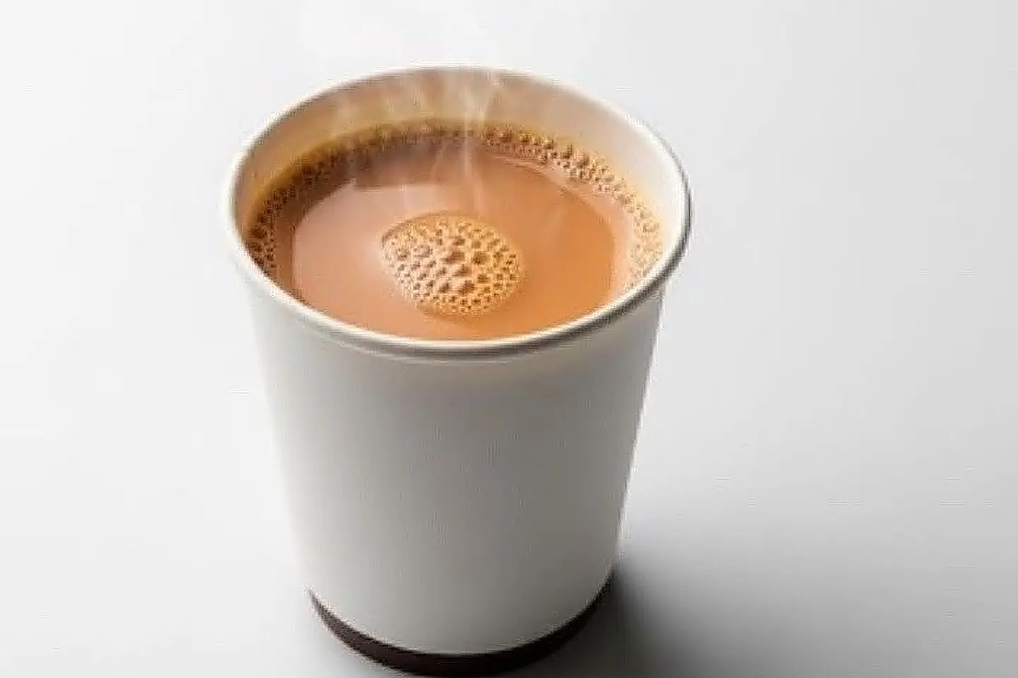 شاي بالحليب