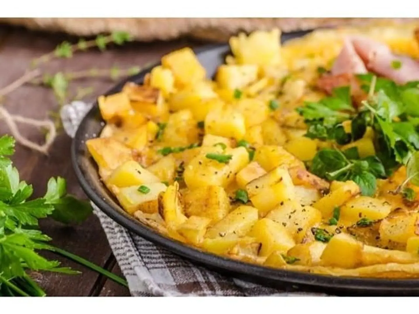 طبق مفركة بطاطس