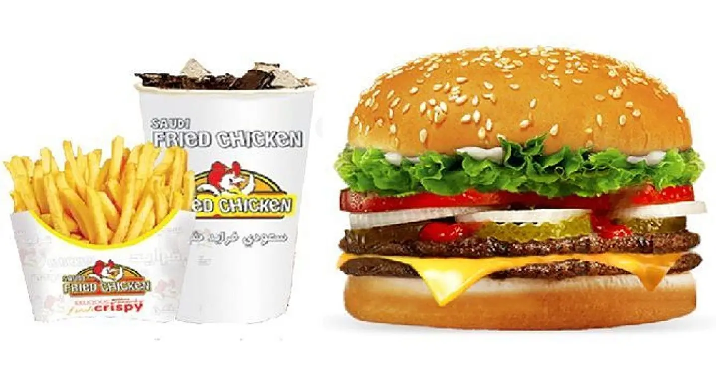 وجبة سوبر جامبو لحم