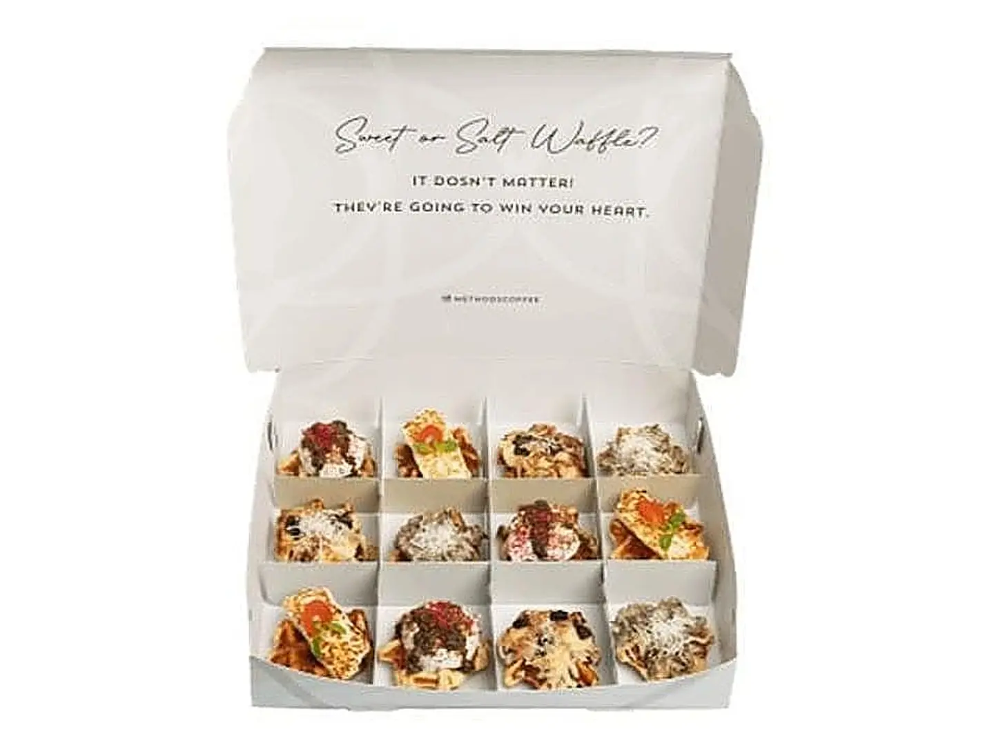 Mini Savory Waffle 12 Pieces