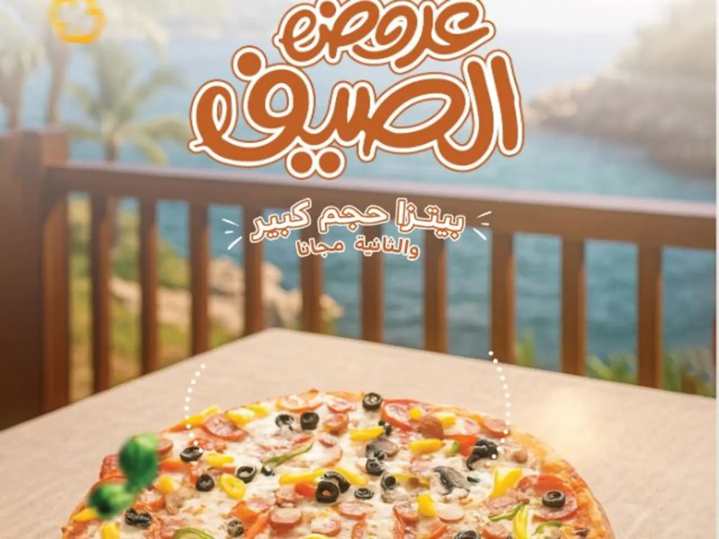 Summer Offer One Large Pizza And One Free