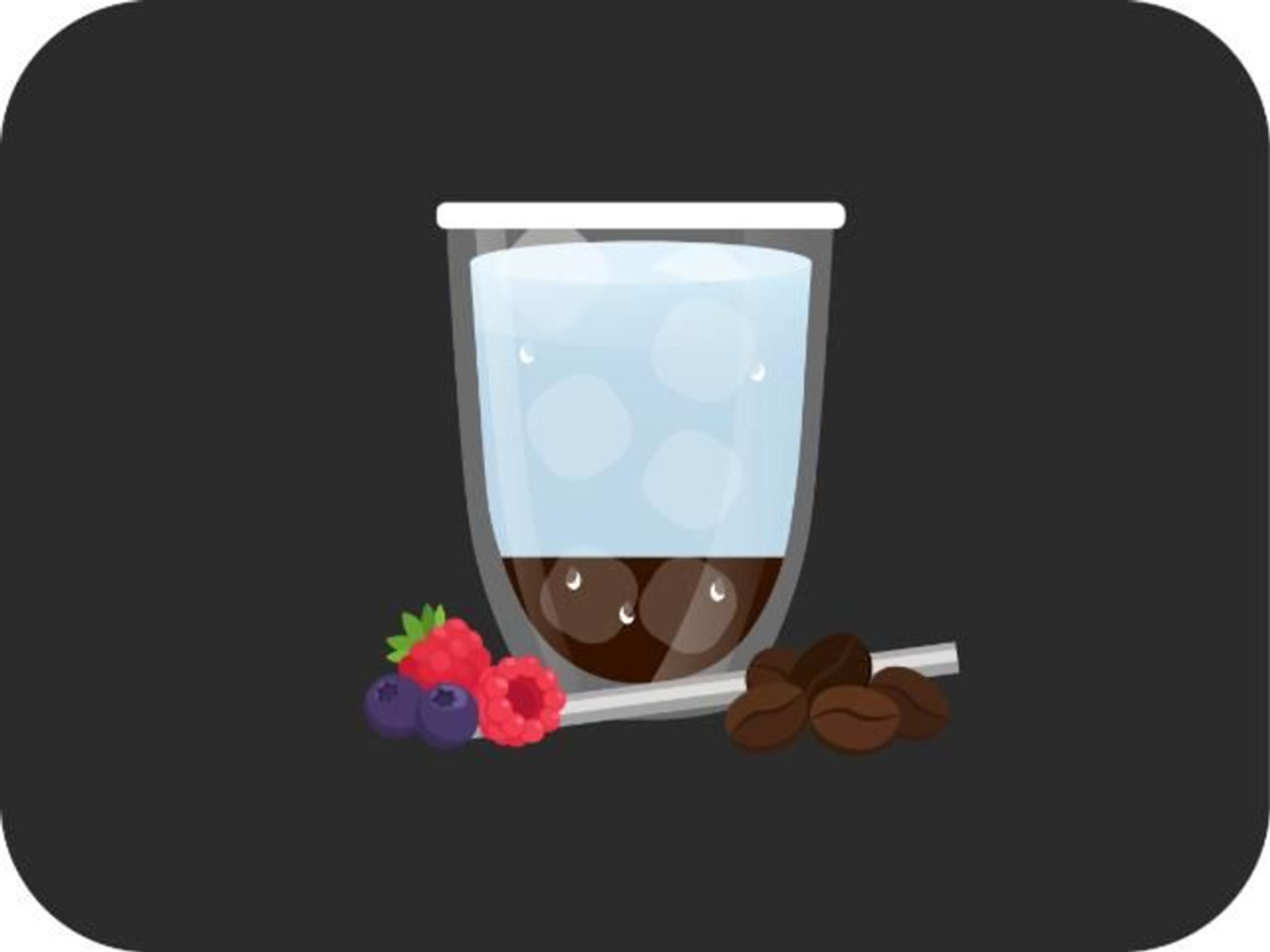 Iced Fruity Americano