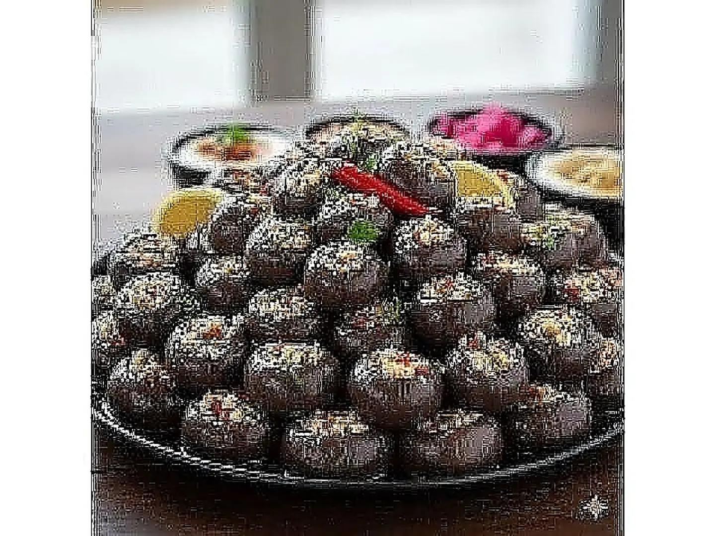 صحن باذنجان مخلل كبير