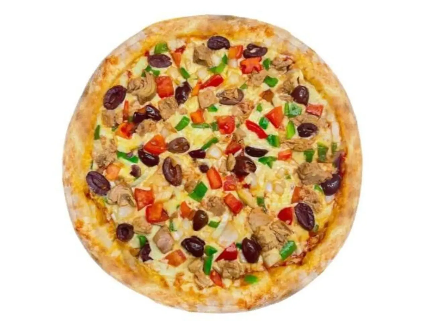 Small Tuna Vegetable Pizza
