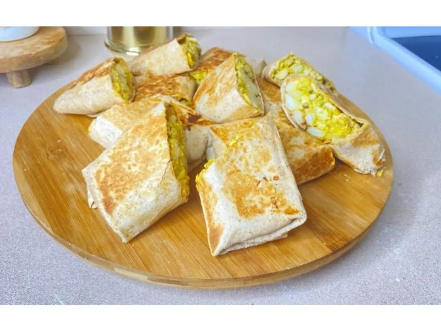Moroccan Two Cheese Tacos
