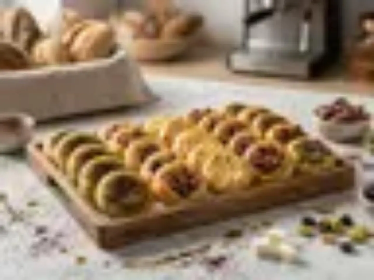 Box Of Mini Pastries - Mini Arabic Bread Fatayer Box 12 Pieces