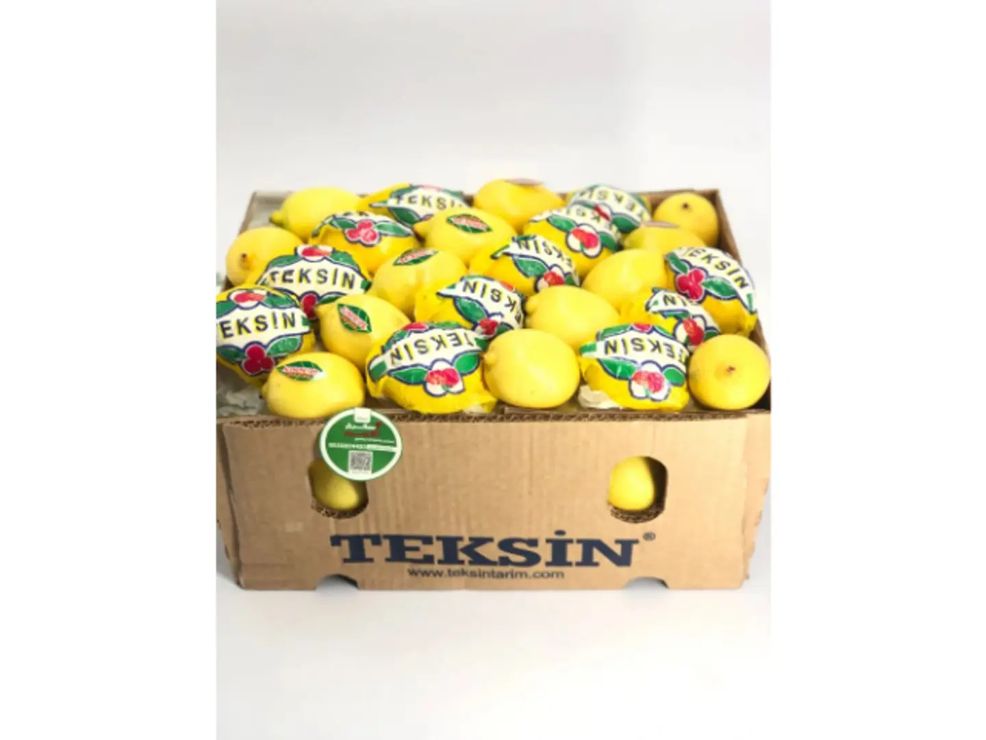 Yellow Lemon Turkish Basket