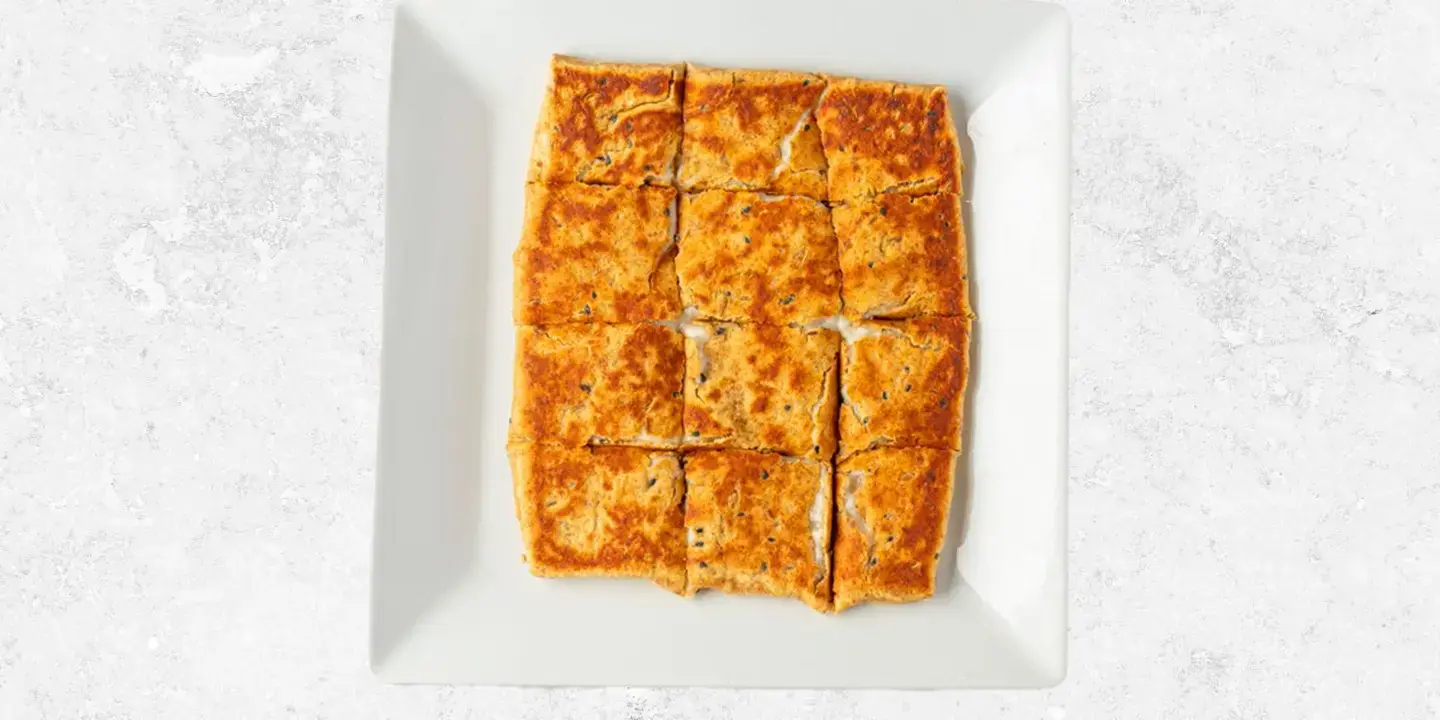 مطبق بيض بالجبن سائل