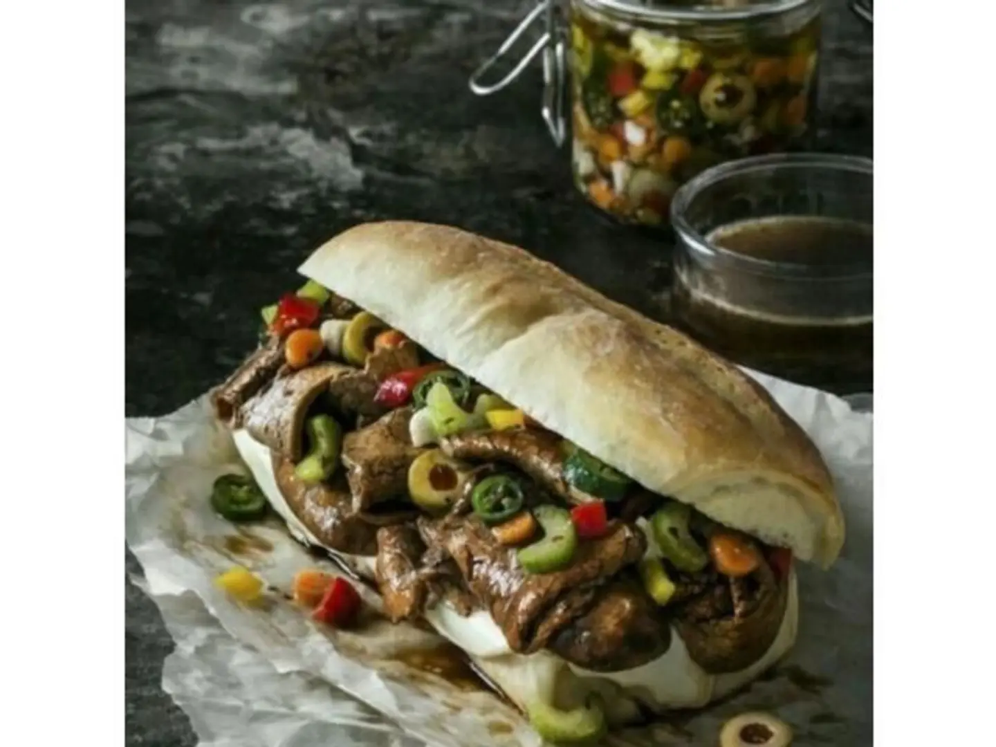 Submarine Meat Sandwich