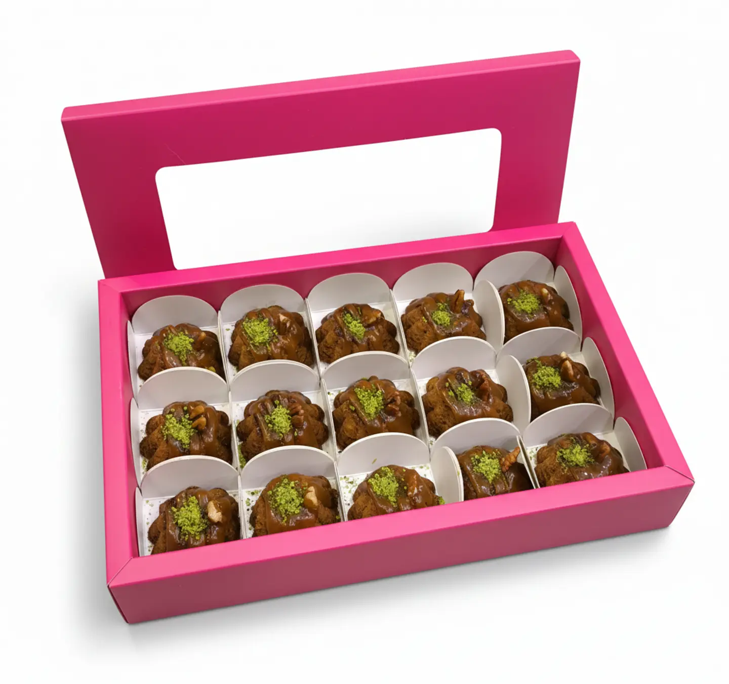 بوكس كيك تمر بالبيكان