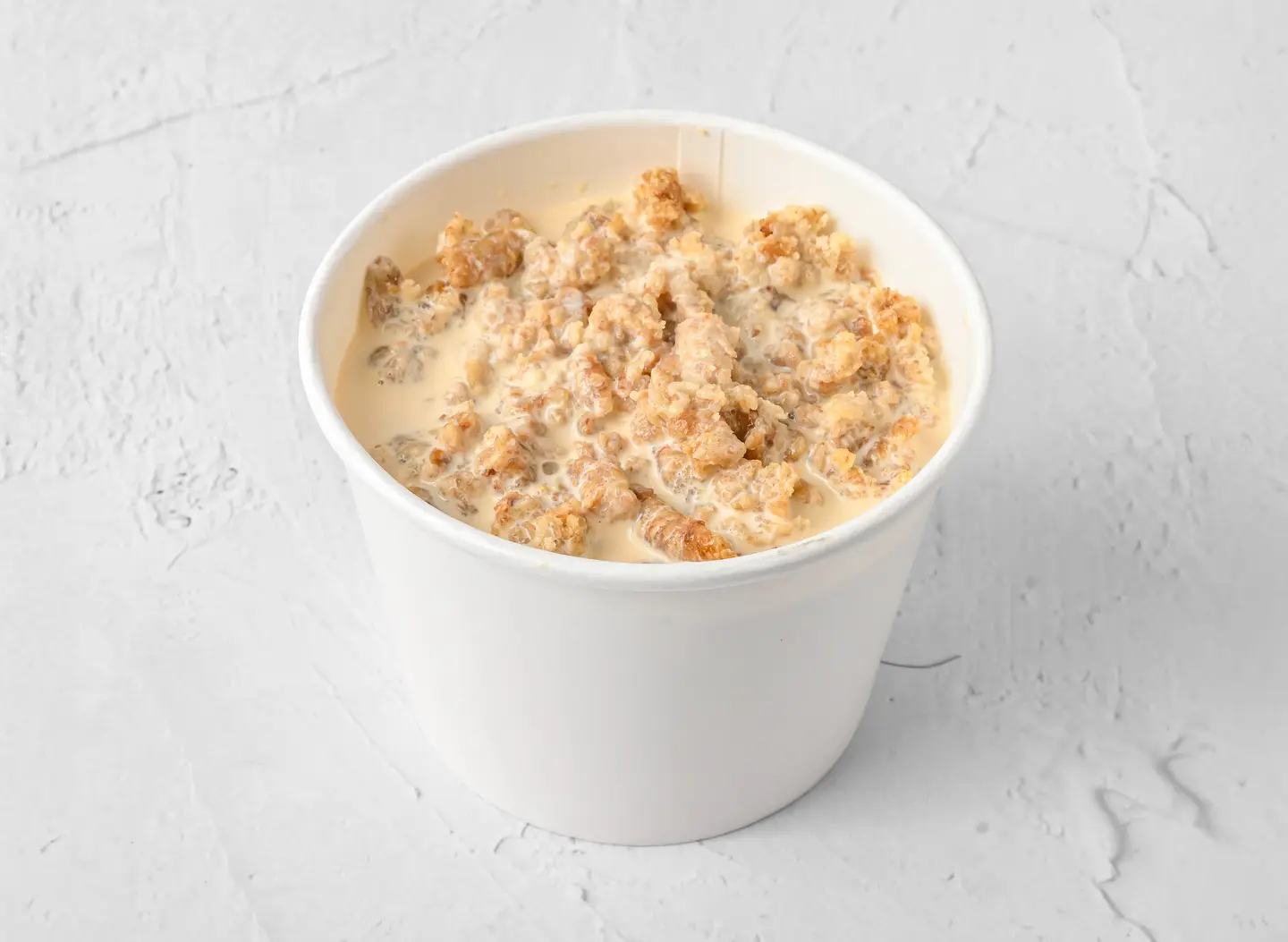 Small Fattah With Milk