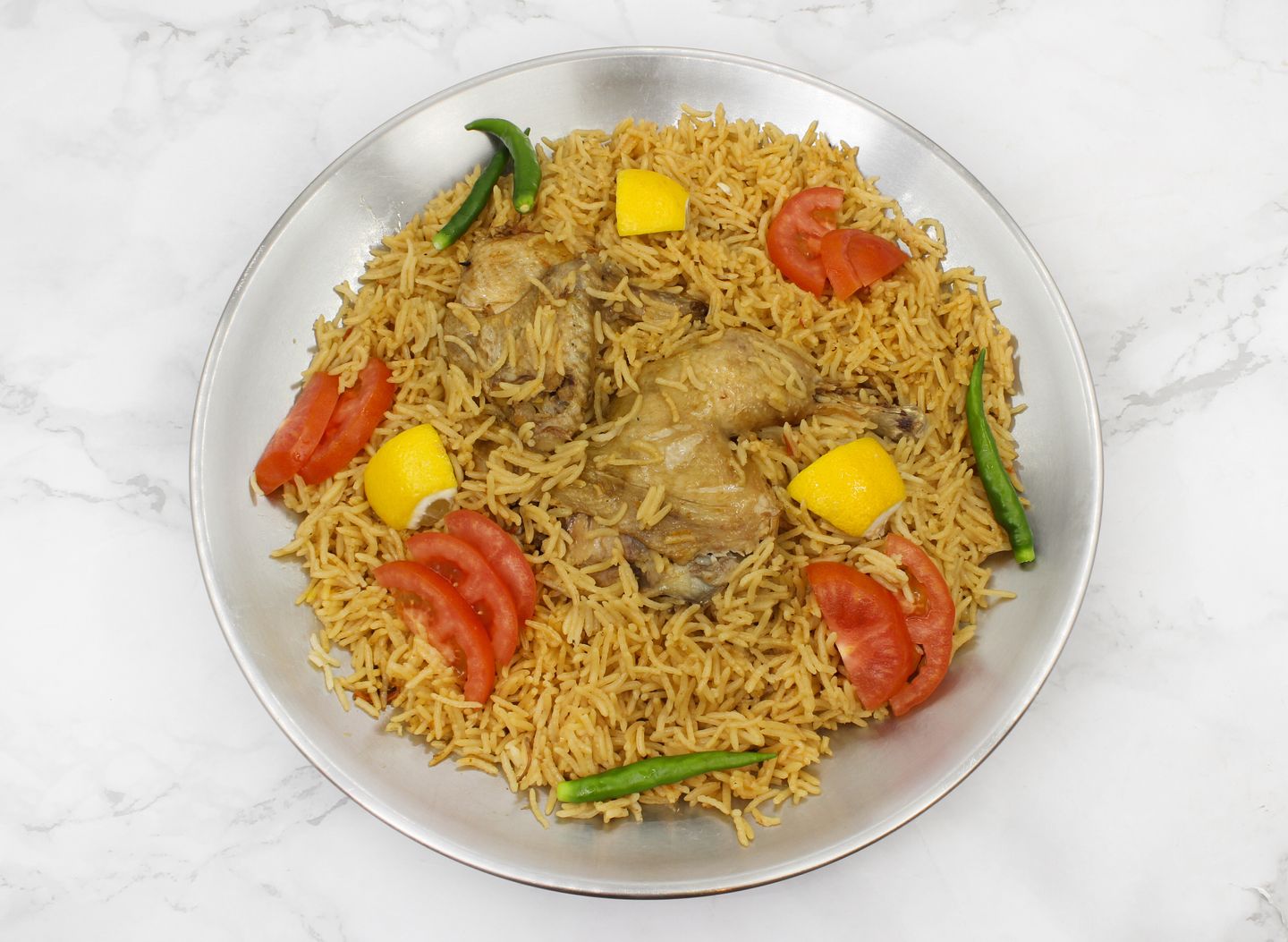 نص دجاجة مغضوط