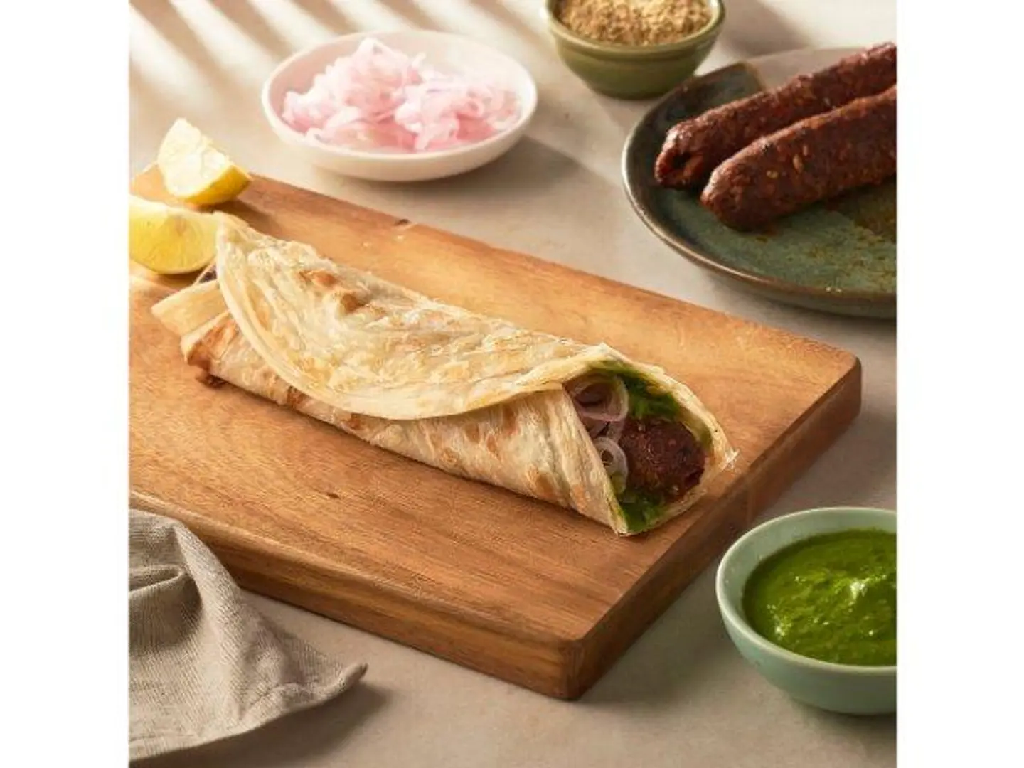 Chicken Kebab Rolls
