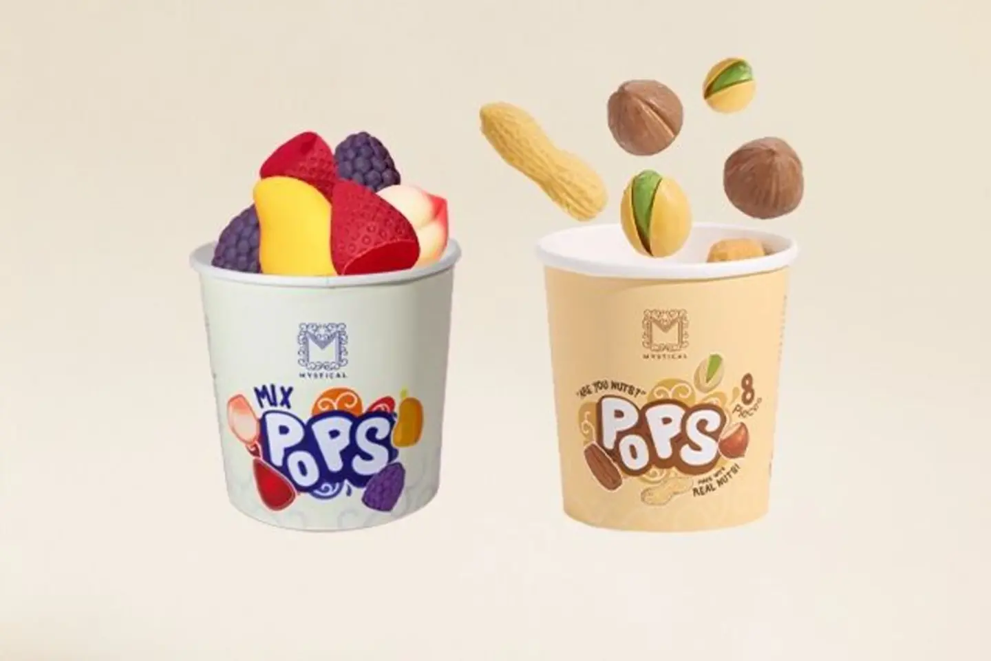 بوبس فواكه و مكسرات