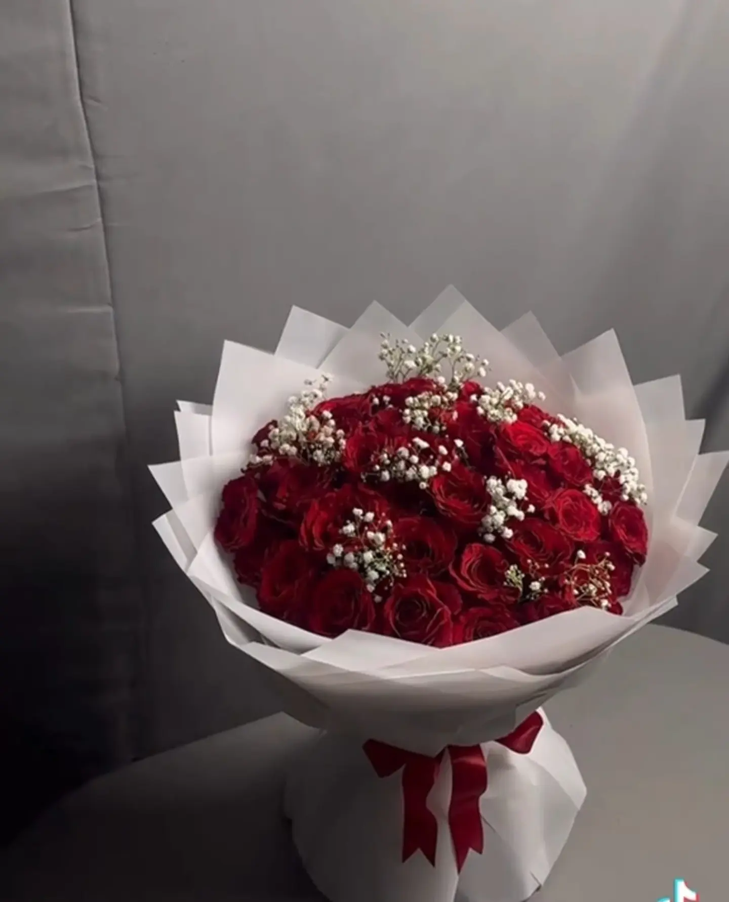 Large Red Bouquet Of 50 Roses