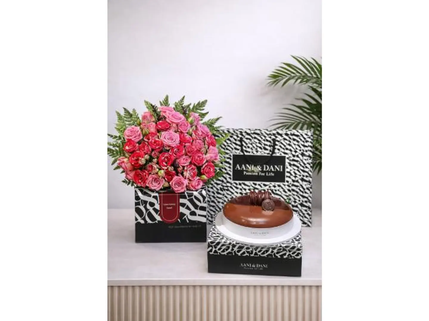 A Bouquet Of Roses And A Cake For Me And Dani 7