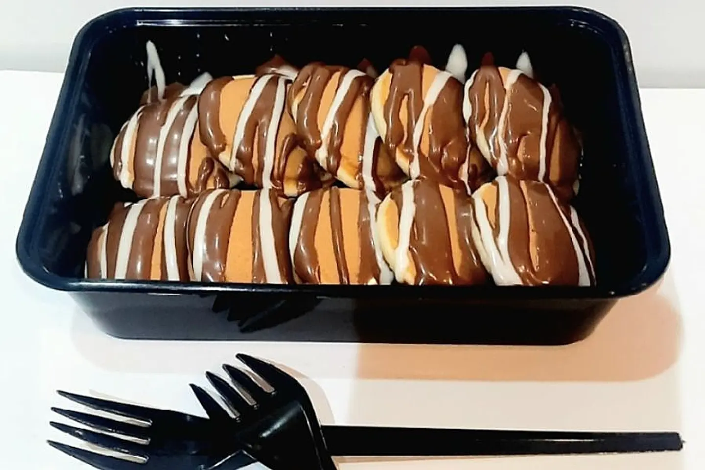 ميني بنكيك صغير نوتيلا