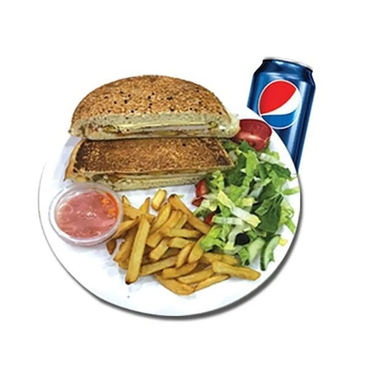 وجبة دجاج مشوي