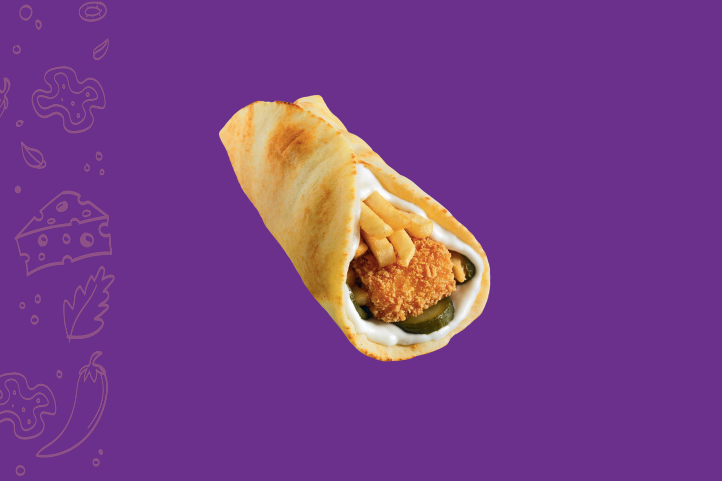 ساندويش مسحب الدجاج