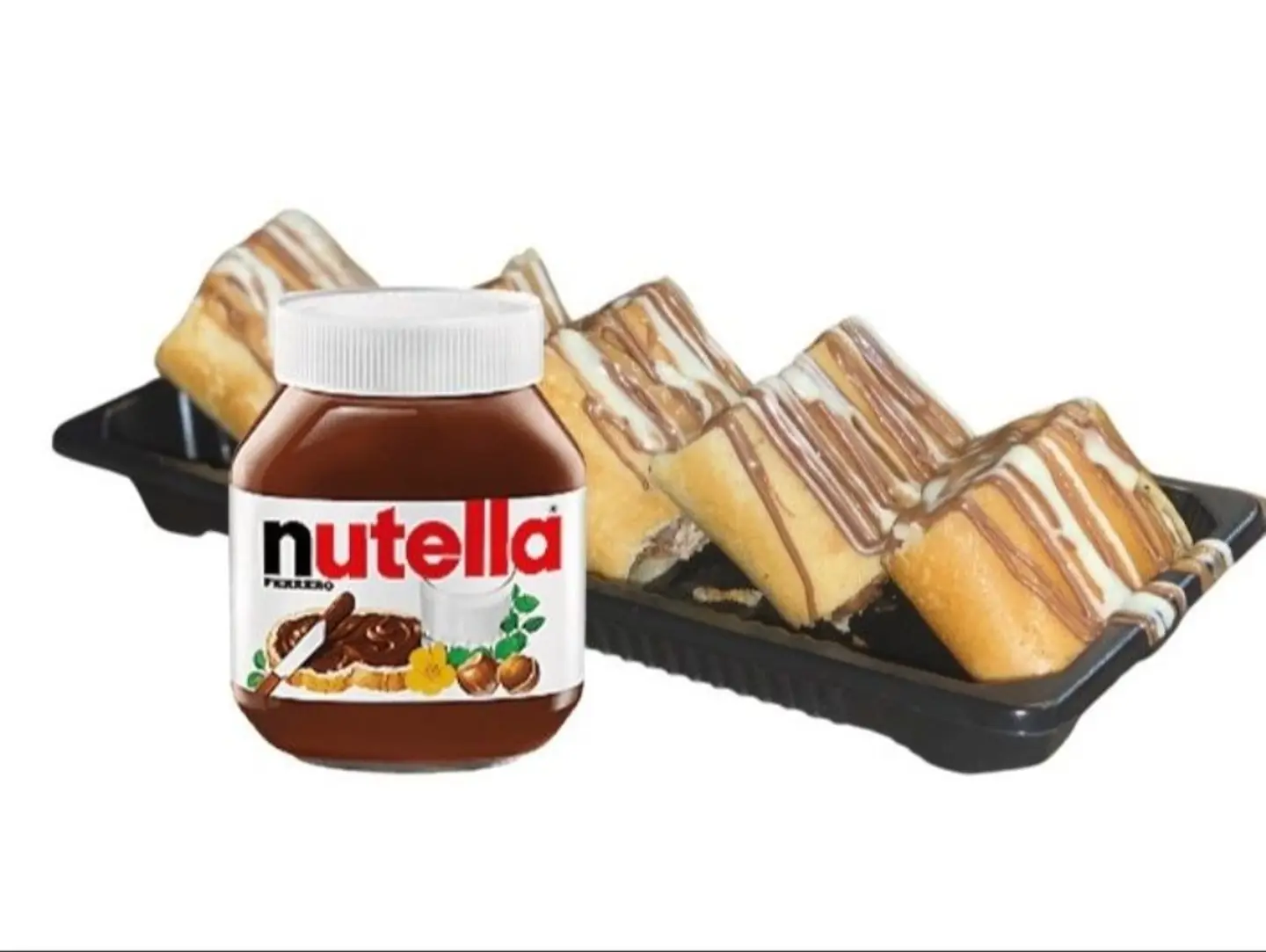 Crepe Roll Stuffed With Nutella