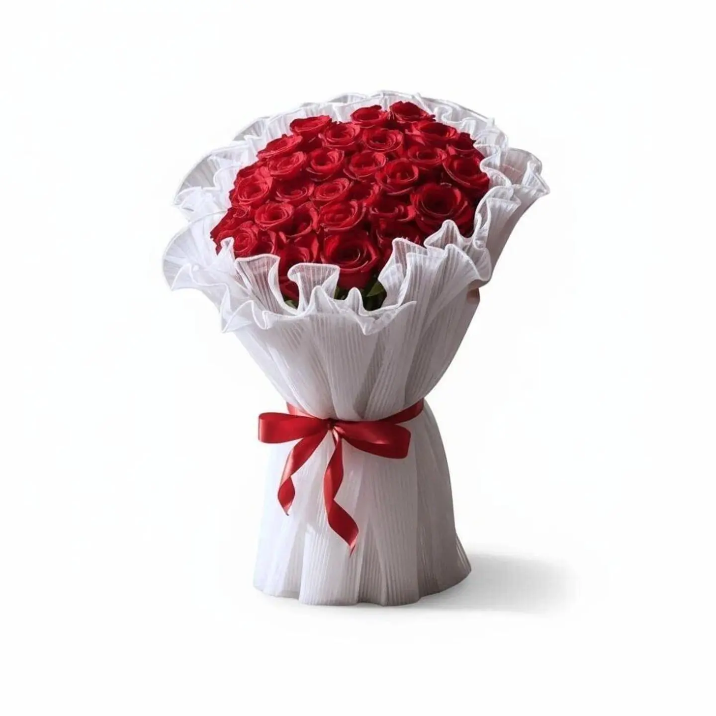 Unique Love Red Roses Bouquet