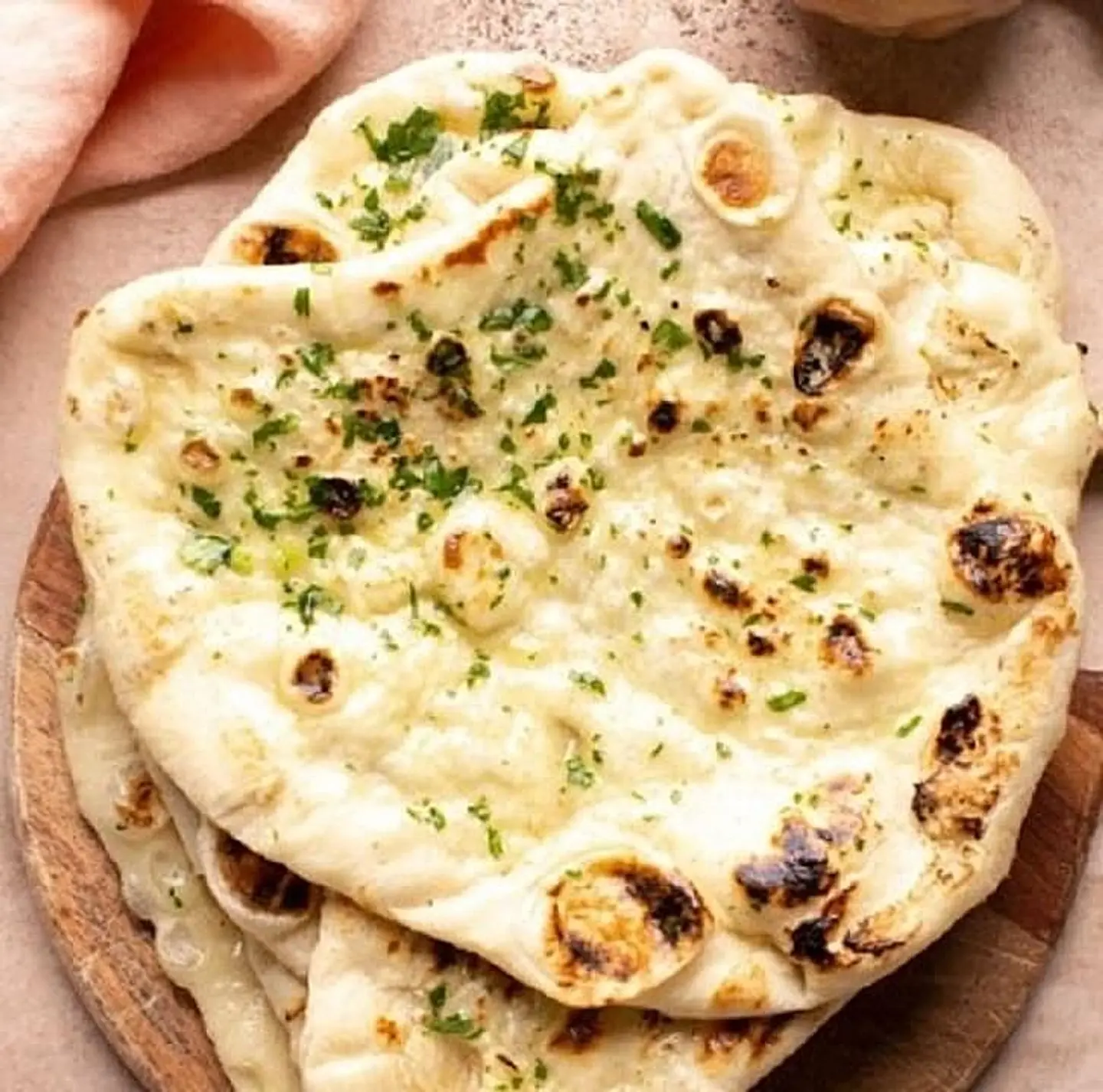 Kulcha Naan Oily