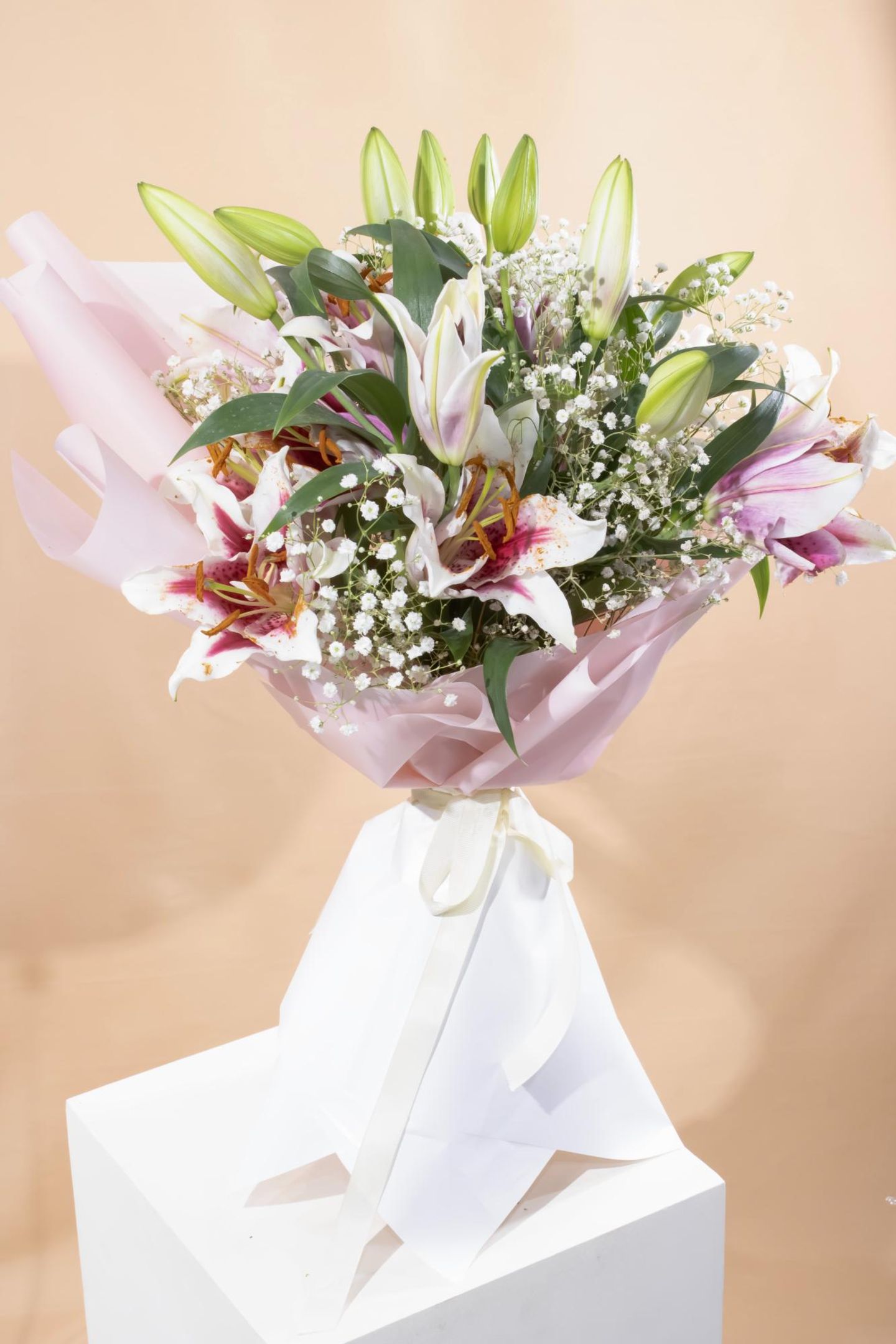 Pink Lily Bouquet