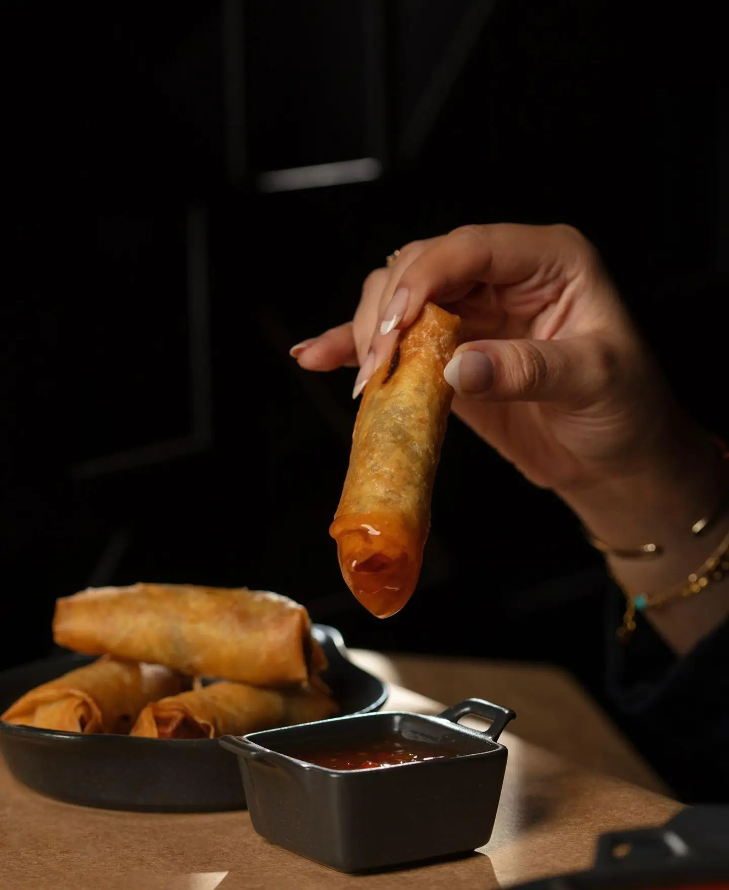 سبرنج رول ربيان