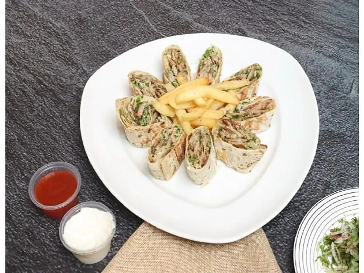 8 Piece Arabic Chicken Shawarma