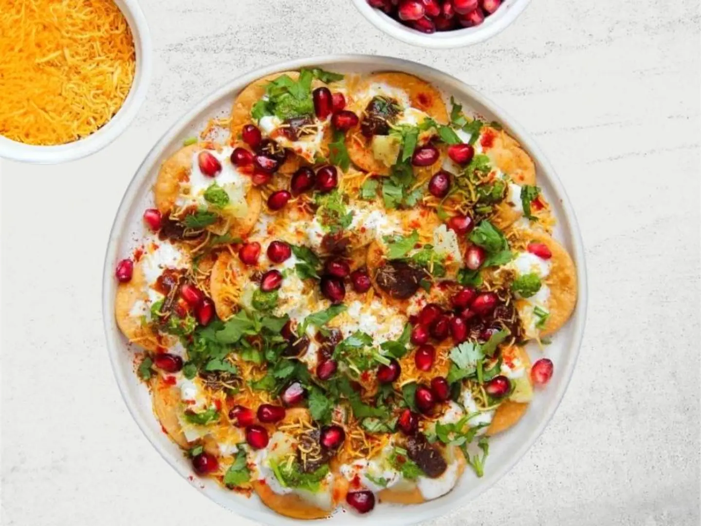 Papdi Chaat Platter