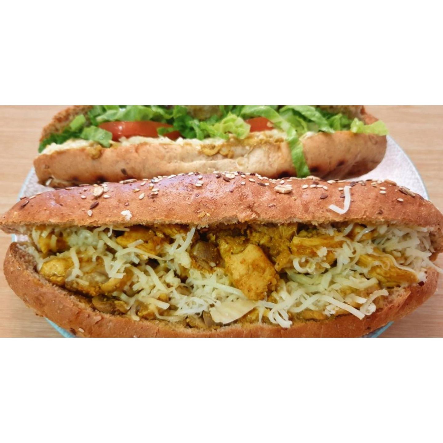 Chicken Sandwich With Two Cheeses