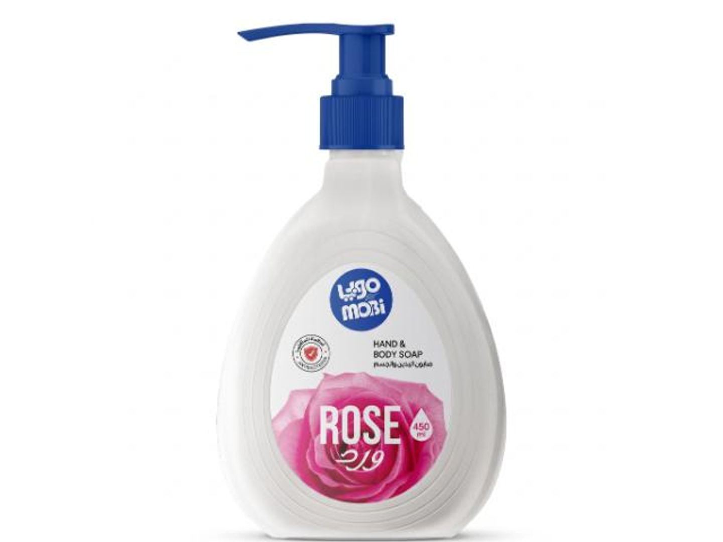 Mobi Rose Soap 450ml