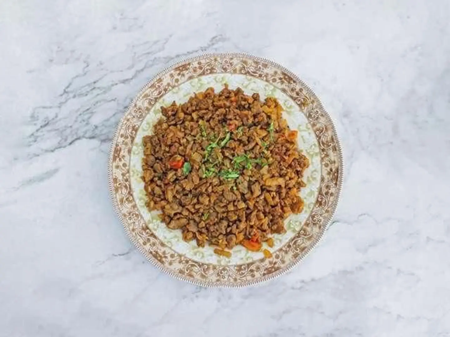 صحن مقلقل لحم