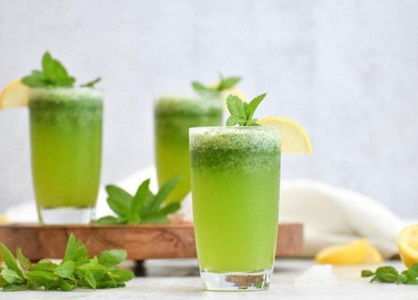 Lemon With Mint Juice