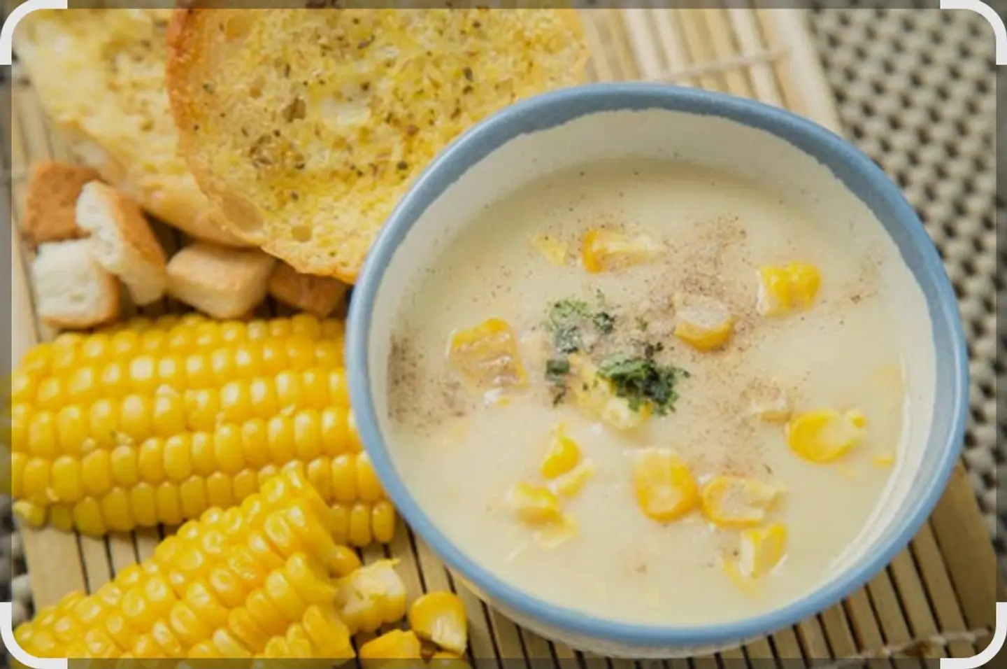 شوربة كريمة بالذرة