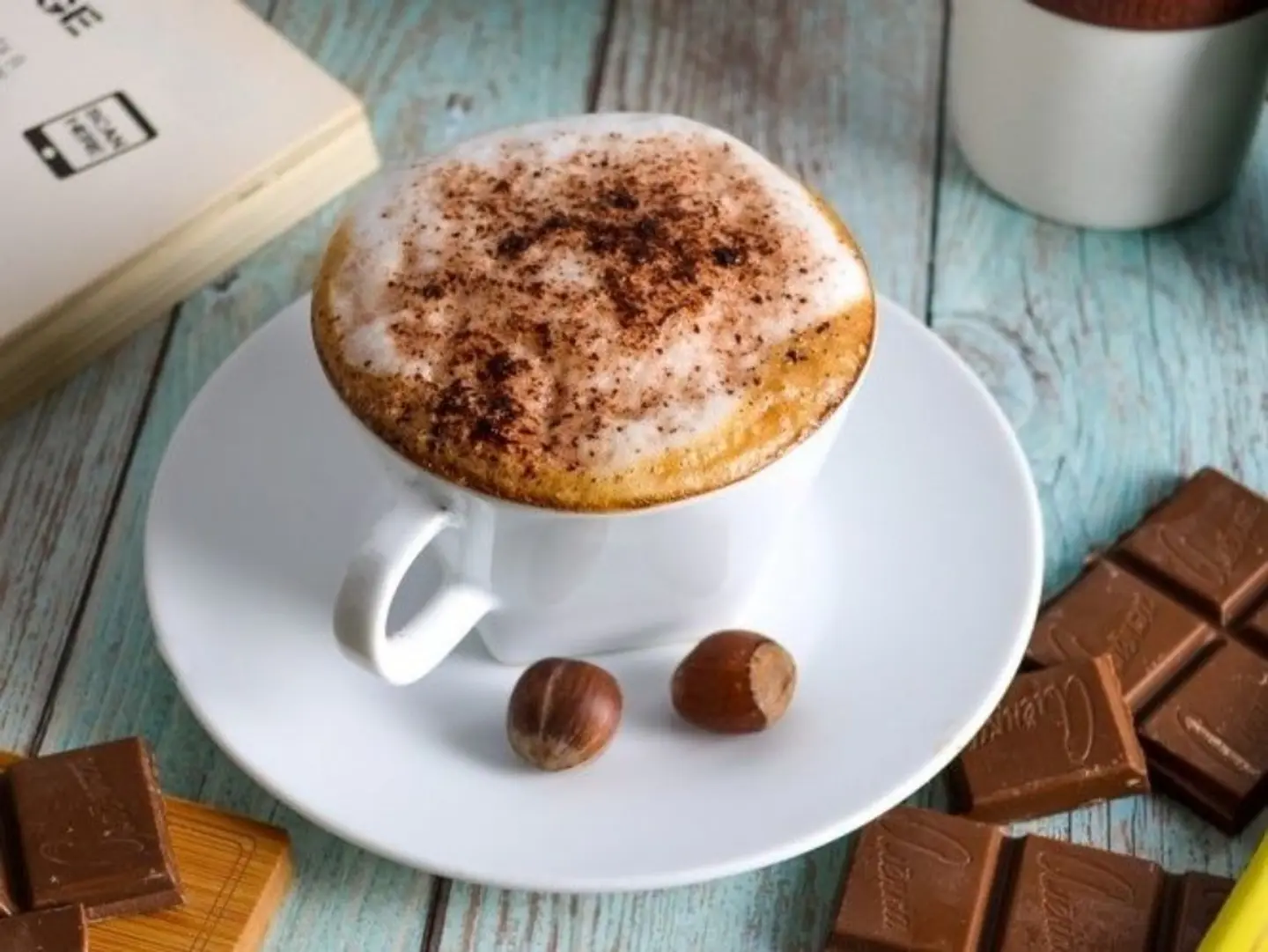 قهوه فرنساوي بالبندق