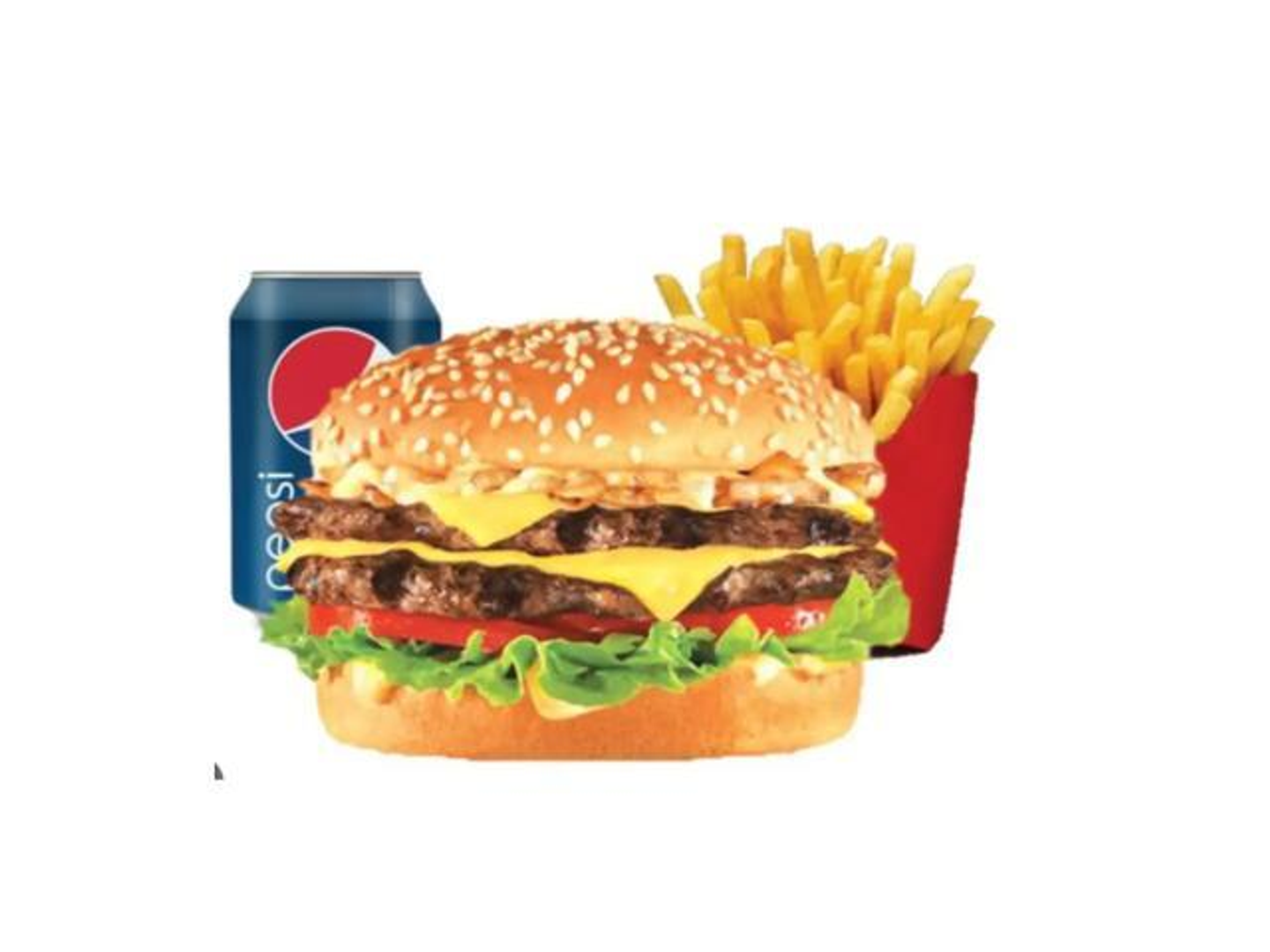 وجبة لحم دبل