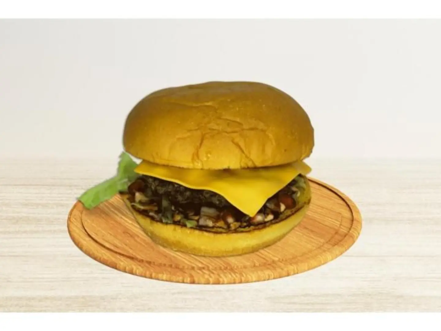 Pomegranate Beef Burger Sandwich