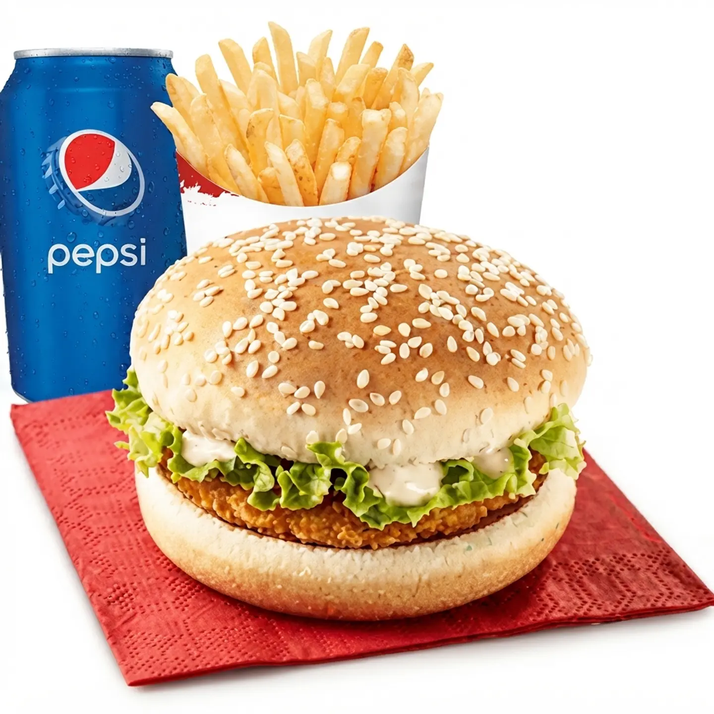 Spicy Zinger Burger Meal