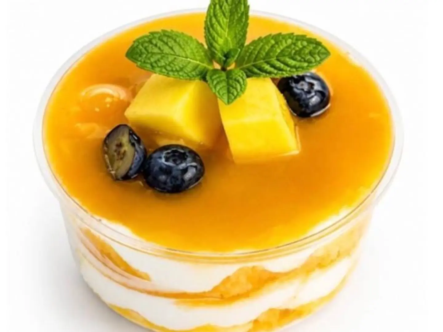 Mango Trifle With Fresh Fruits
