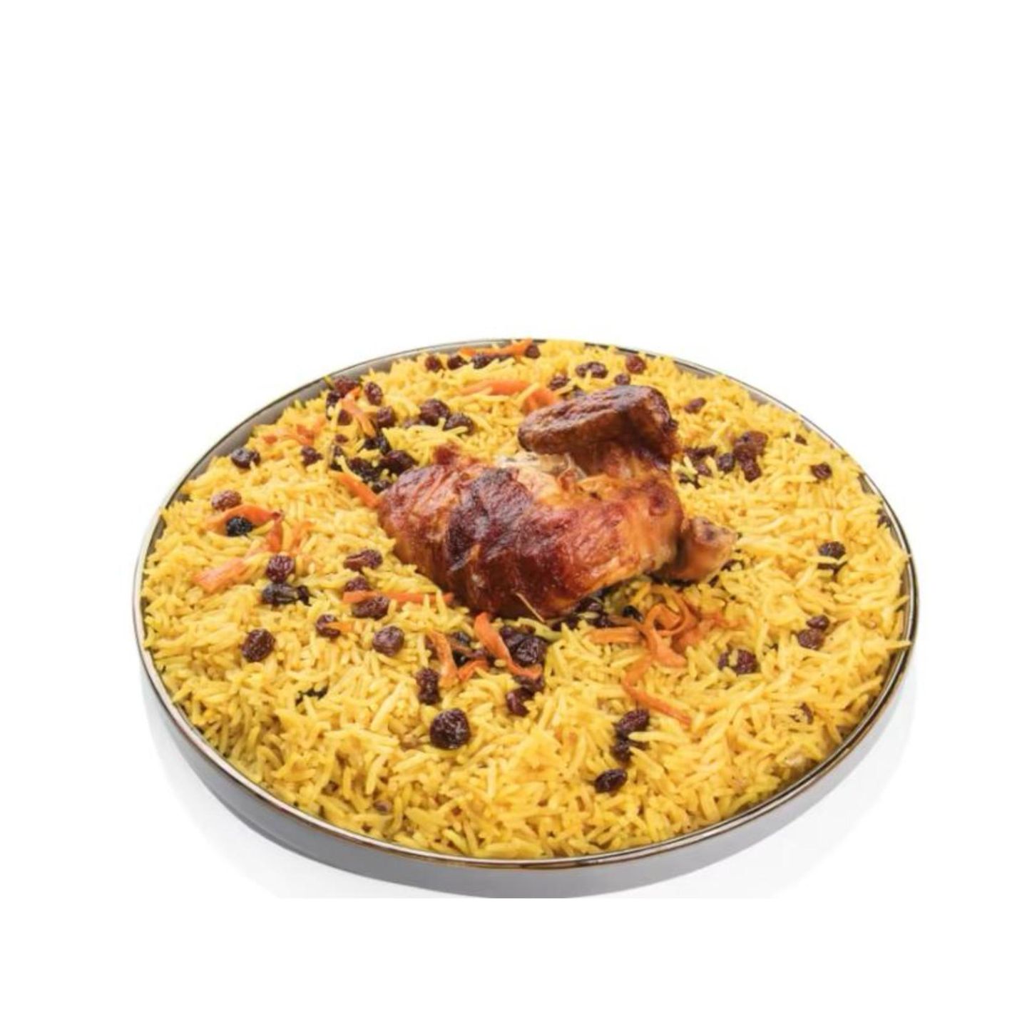 ربع دجاج شواية مع الرز