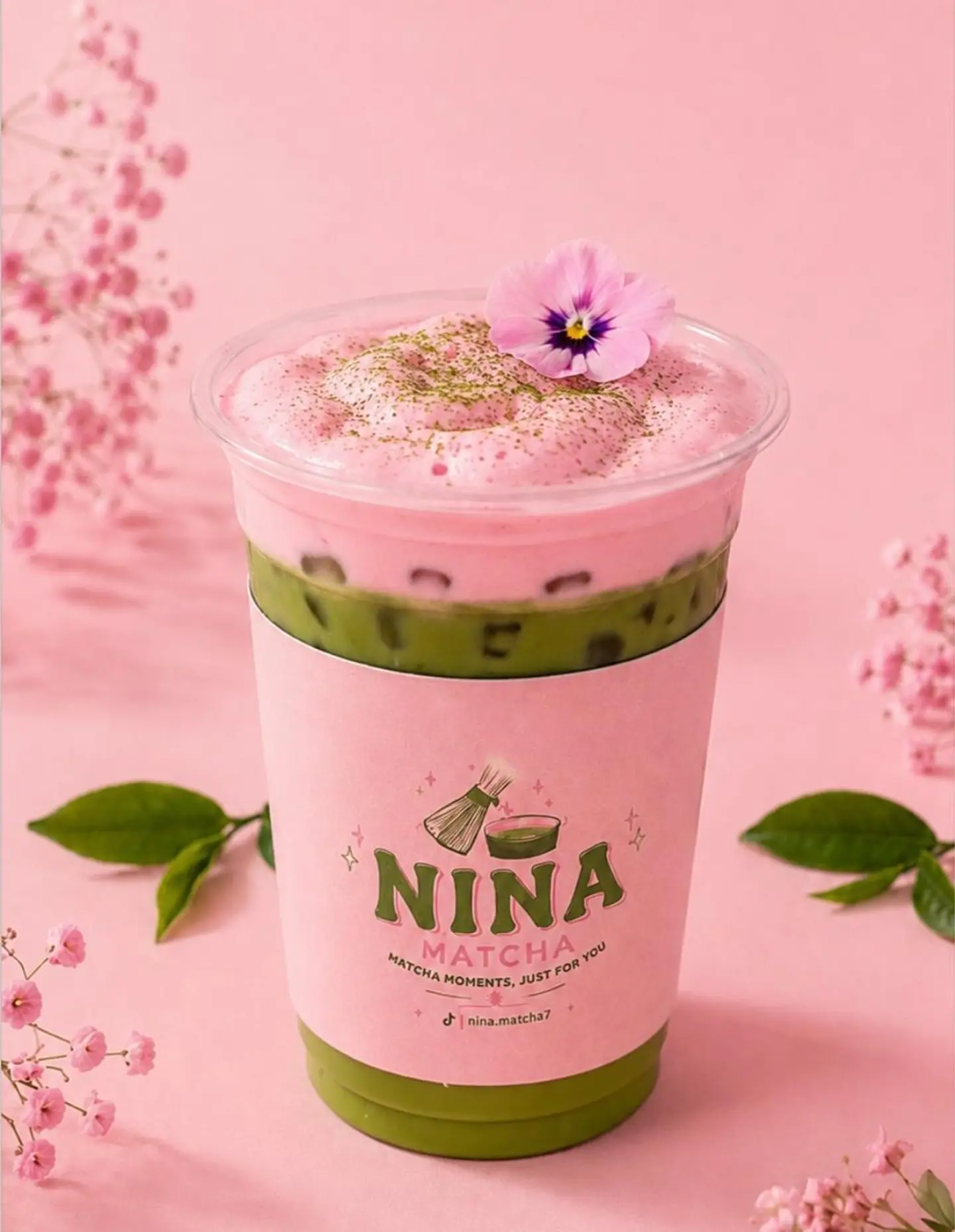 Strawberry Matcha