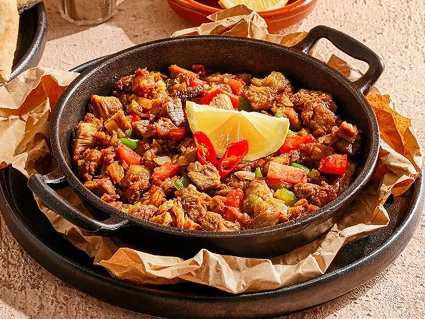 Fresh Sautéed Meat (Muqalqal)