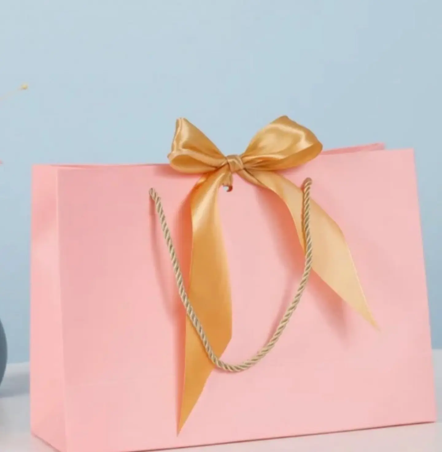 Elegant Gift Bag Pink